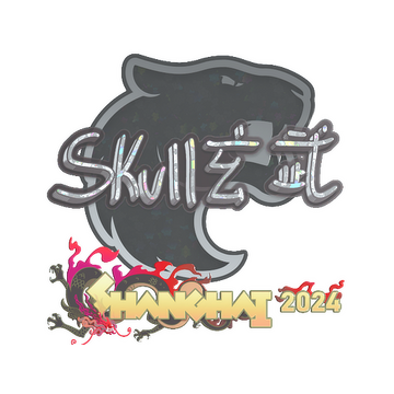 Sticker | skullz (Glitter) | Shanghai 2024 image 360x360