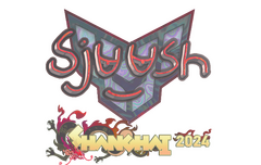 Sticker | sjuush (Holo) | Shanghai 2024