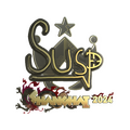 Sticker | susp (Gold) | Shanghai 2024 image 120x120