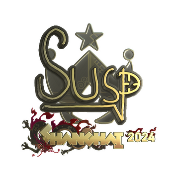 Sticker | susp (Gold) | Shanghai 2024 image 360x360