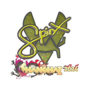 Sticker | Spinx (Glitter) | Shanghai 2024 image 360x360