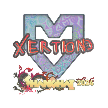 Sticker | xertioN (Holo) | Shanghai 2024 image 360x360