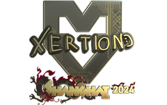 Sticker | xertioN (Gold) | Shanghai 2024