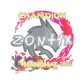 Sticker | zont1x (Champion) | Shanghai 2024 image 120x120