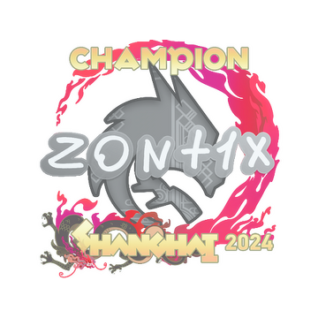 Sticker | zont1x (Champion) | Shanghai 2024 image 360x360