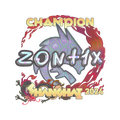 Sticker | zont1x (Holo, Champion) | Shanghai 2024 image 120x120