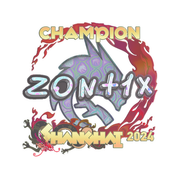 Sticker | zont1x (Holo, Champion) | Shanghai 2024 image 360x360