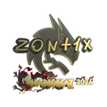 Sticker | zont1x (Gold) | Shanghai 2024 image 120x120