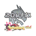 Sticker | zont1x (Glitter) | Shanghai 2024 image 120x120