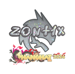 Sticker | zont1x (Glitter) | Shanghai 2024