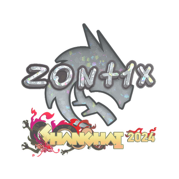 Sticker | zont1x (Glitter) | Shanghai 2024 image 360x360