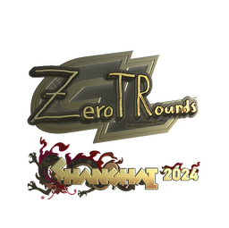 Sticker | ztr (Gold) | Shanghai 2024