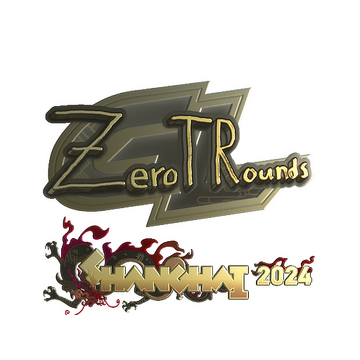 Sticker | ztr (Gold) | Shanghai 2024 image 360x360