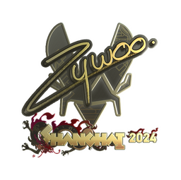 Sticker | ZywOo (Gold) | Shanghai 2024