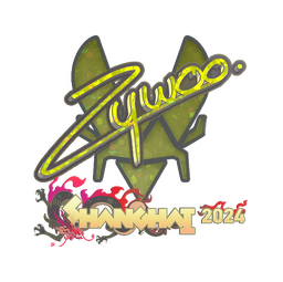 Sticker | ZywOo (Glitter) | Shanghai 2024