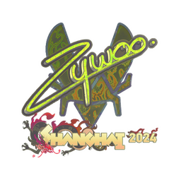 Sticker | ZywOo (Holo) | Shanghai 2024