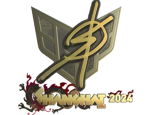 Sticker | degster (Gold) | Shanghai 2024