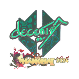 Sticker | decenty (Holo) | Shanghai 2024