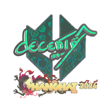 Sticker | decenty (Holo) | Shanghai 2024 image 360x360