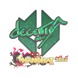 Sticker | decenty (Glitter) | Shanghai 2024