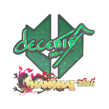 Sticker | decenty (Glitter) | Shanghai 2024 image 360x360