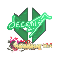 Sticker | decenty | Shanghai 2024