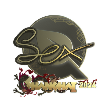 Sticker | dexter (Gold) | Shanghai 2024 image 360x360