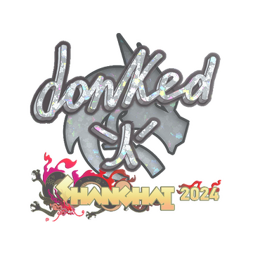 Sticker | donk (Glitter) | Shanghai 2024 image 360x360