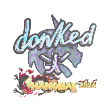 Sticker | donk (Holo) | Shanghai 2024 image 360x360