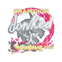 Sticker | donk (Champion) | Shanghai 2024