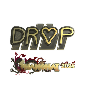 Sticker | drop (Gold) | Shanghai 2024 image 360x360