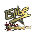 Sticker | EliGE (Gold) | Shanghai 2024 image 120x120