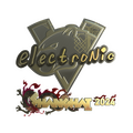 Sticker | electronic (Gold) | Shanghai 2024 image 120x120