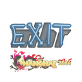 Sticker | exit | Shanghai 2024 image 120x120