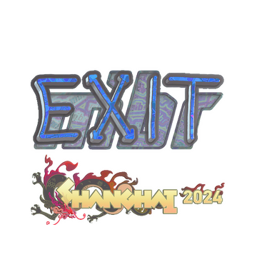 Sticker | exit (Holo) | Shanghai 2024 image 360x360