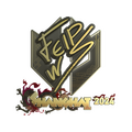 Sticker | felps (Gold) | Shanghai 2024 image 120x120