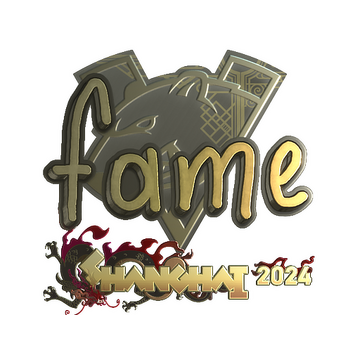 Sticker | fame (Gold) | Shanghai 2024 image 360x360