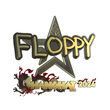 Sticker | floppy (Gold) | Shanghai 2024 image 360x360