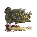 Sticker | FL4MUS (Gold) | Shanghai 2024 image 120x120