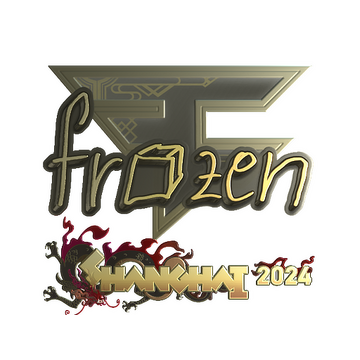 Sticker | frozen (Gold) | Shanghai 2024 image 360x360