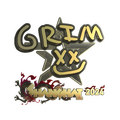 Sticker | Grim (Gold) | Shanghai 2024 image 120x120