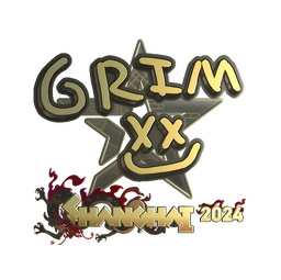 Sticker | Grim (Gold) | Shanghai 2024