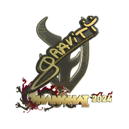 Sticker | Graviti (Gold) | Shanghai 2024