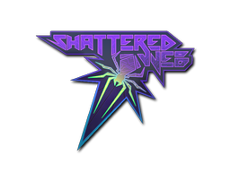 Klistremerke | Shattered Web