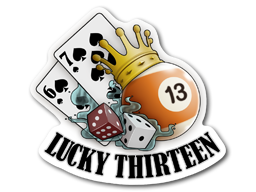 Autocolante | Lucky 13