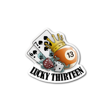 Sticker | Lucky 13 image 360x360