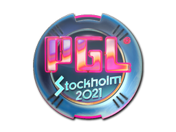 Naklejka | PGL (hologramowa) | Sztokholm 2021