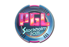 Sticker | PGL (Holo) | Stockholm 2021