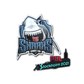Sticker | Sharks Esports (Foil) | Stockholm 2021 image 120x120