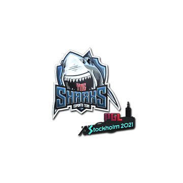 Sticker | Sharks Esports (Foil) | Stockholm 2021 image 360x360